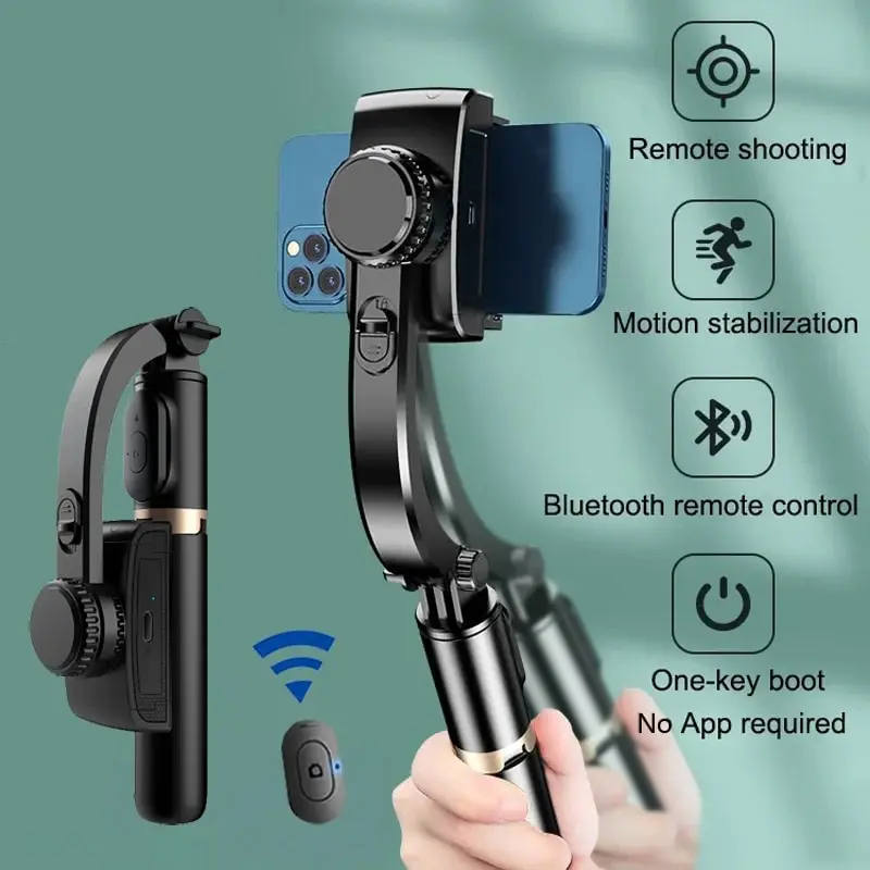 Auto Tracking Tripod - Q08 Handheld Gimbal Stabilisateur Estabilizador Selfie
