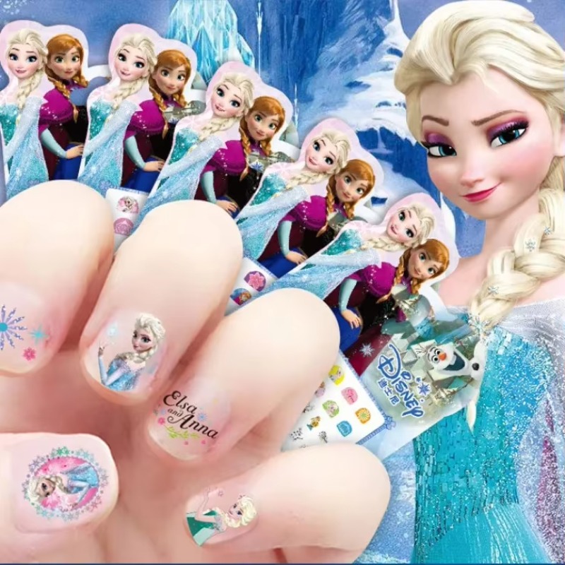 Elsa Gadget - Frozen Princess Elsa Anna Makeup Nail