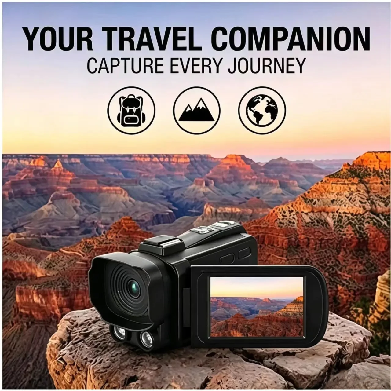 Electronics Gadgets For Home - 1080P Full HD Digital Camera Video