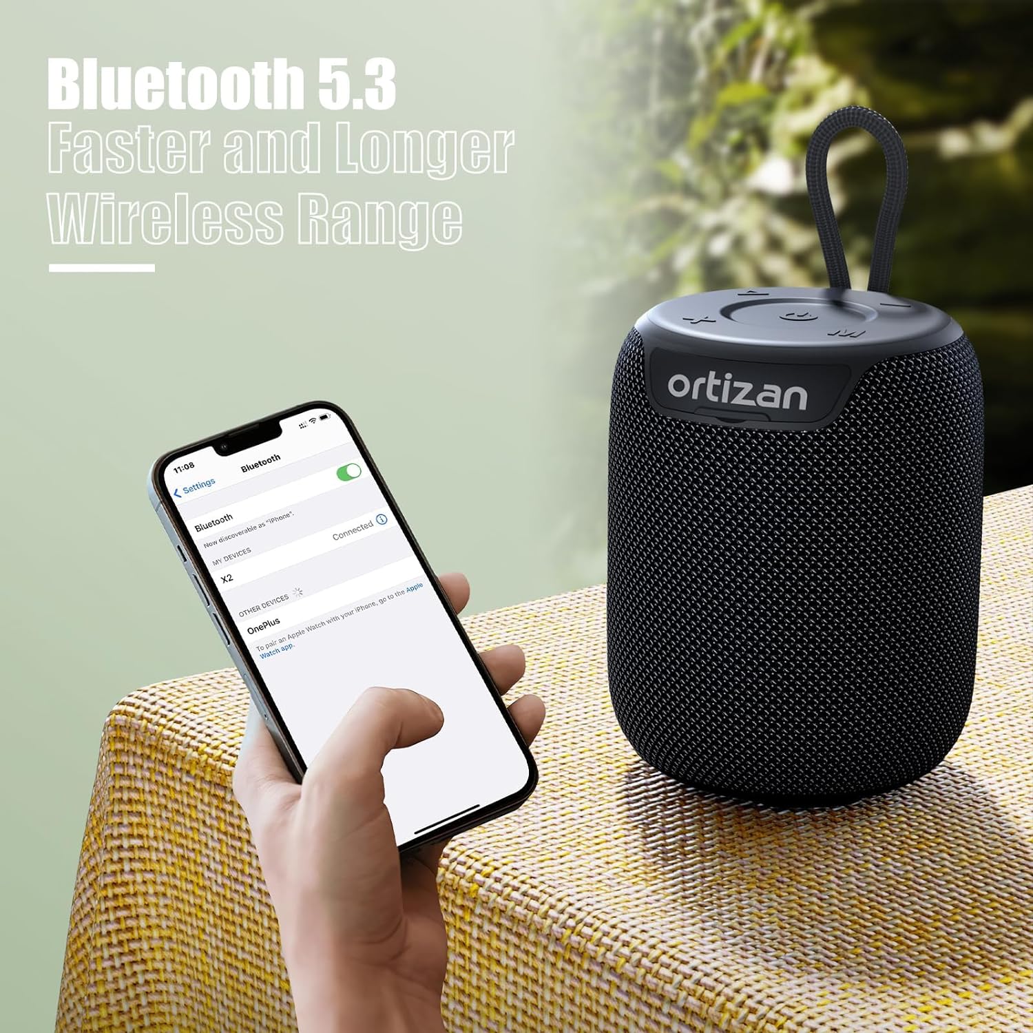 Electronics Gadgets For Home - Ortizan Party Bluetooth Speaker,AUX&TF,Small Wireless Speaker