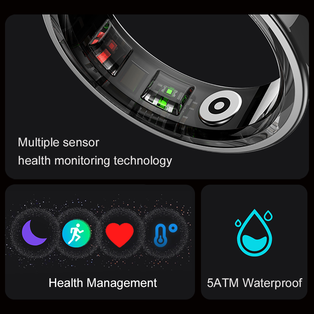 2024 COLMI R09 Smart Ring Men  - đánh giá và giá Smart Ring Health