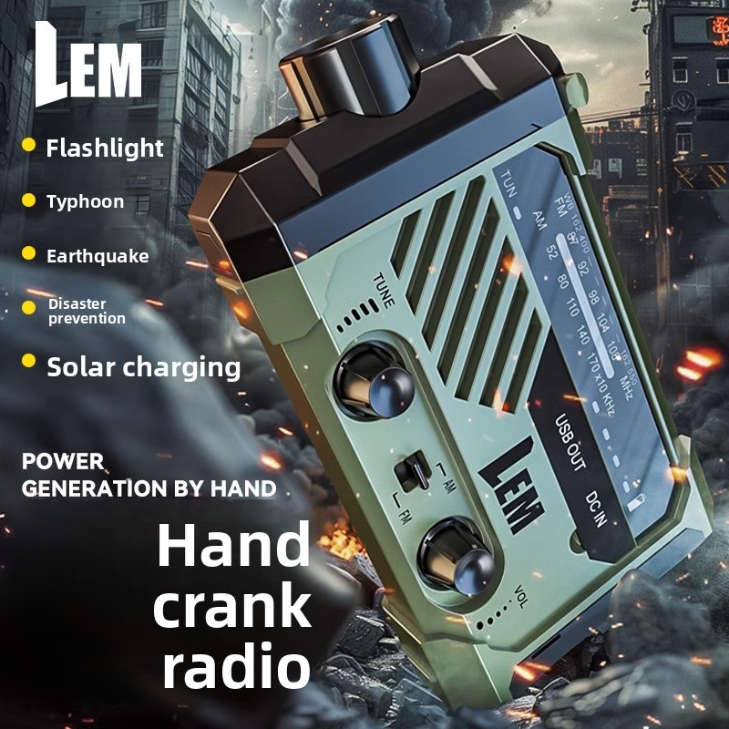 Survival Radio-Emergency Hand  - đánh giá và giá Solar Powered Charger