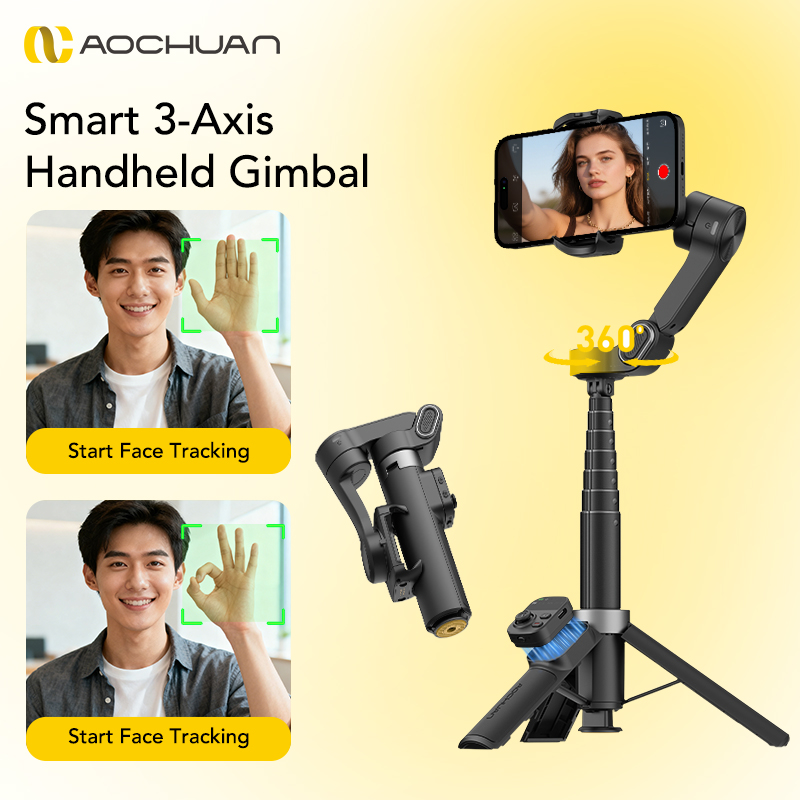 AOCHUAN Smart X3 360° Pan Rota - đánh giá và giá Auto Tracking Tripod