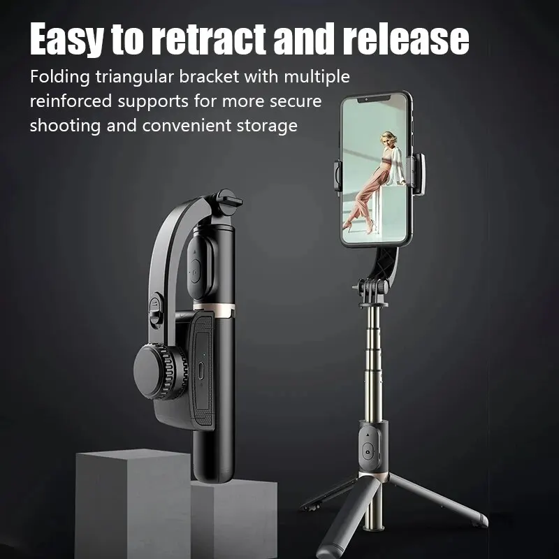 Q08 Handheld Gimbal Stabilisat - đánh giá và giá Auto Tracking Tripod