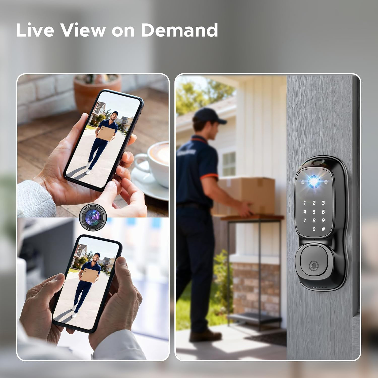 Tuya Wifi Smart Door Lock ‎Cam - đánh giá và giá Electronics & Gadgets Starting With D