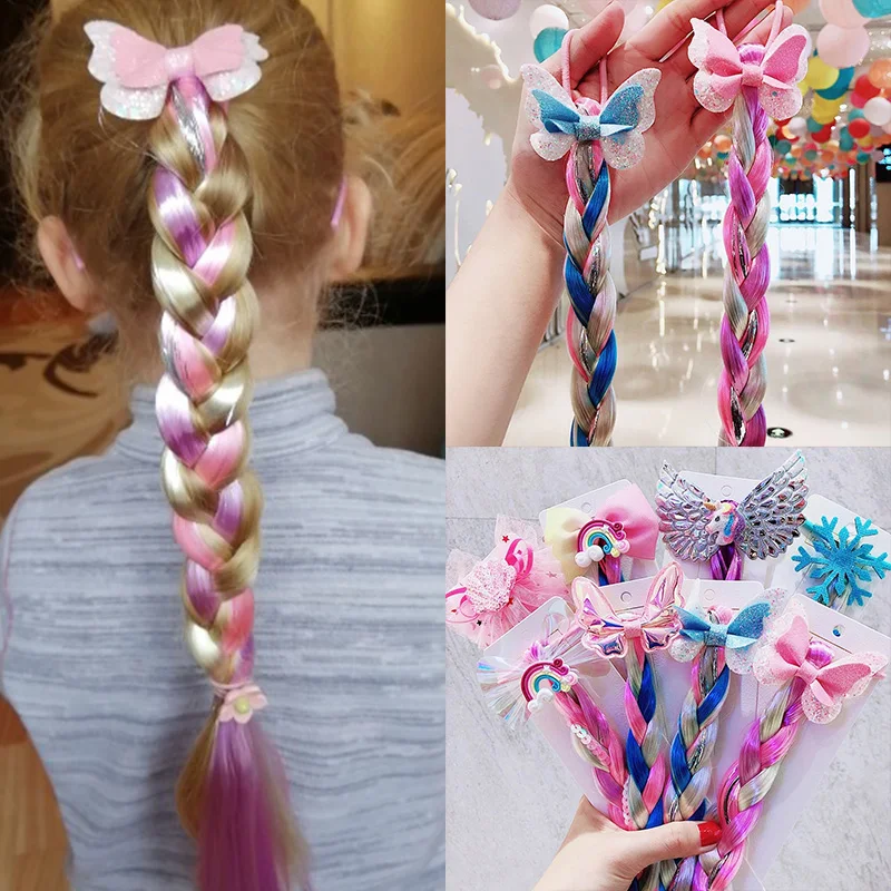 Littler Girls Long Braid Hair  - đánh giá và giá Elsa Gadget