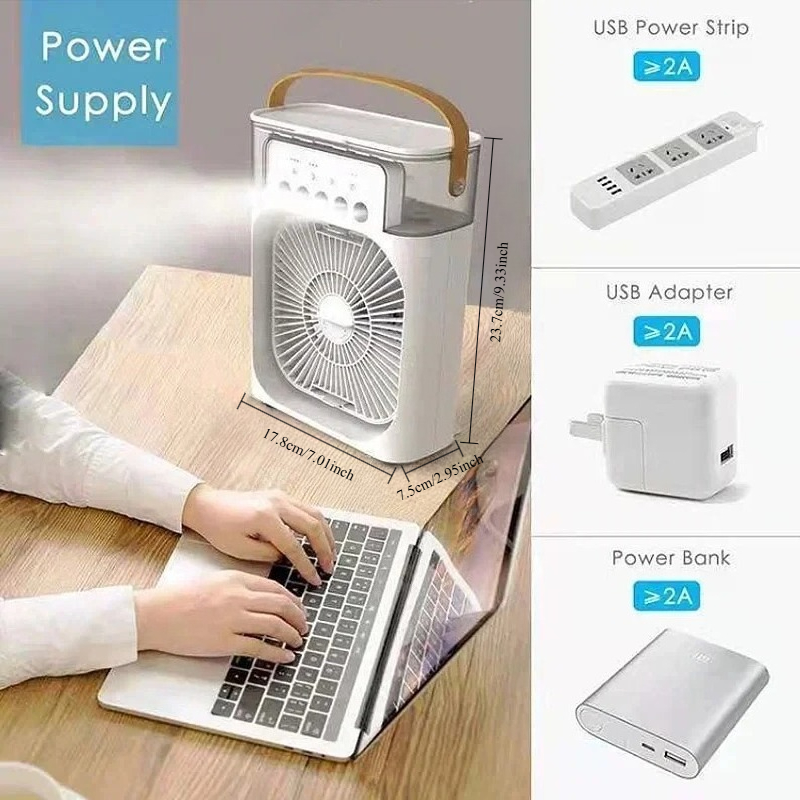 3 In 1 Mini Air Cooler Portabl - đánh giá và giá Electronics Gadgets For Home