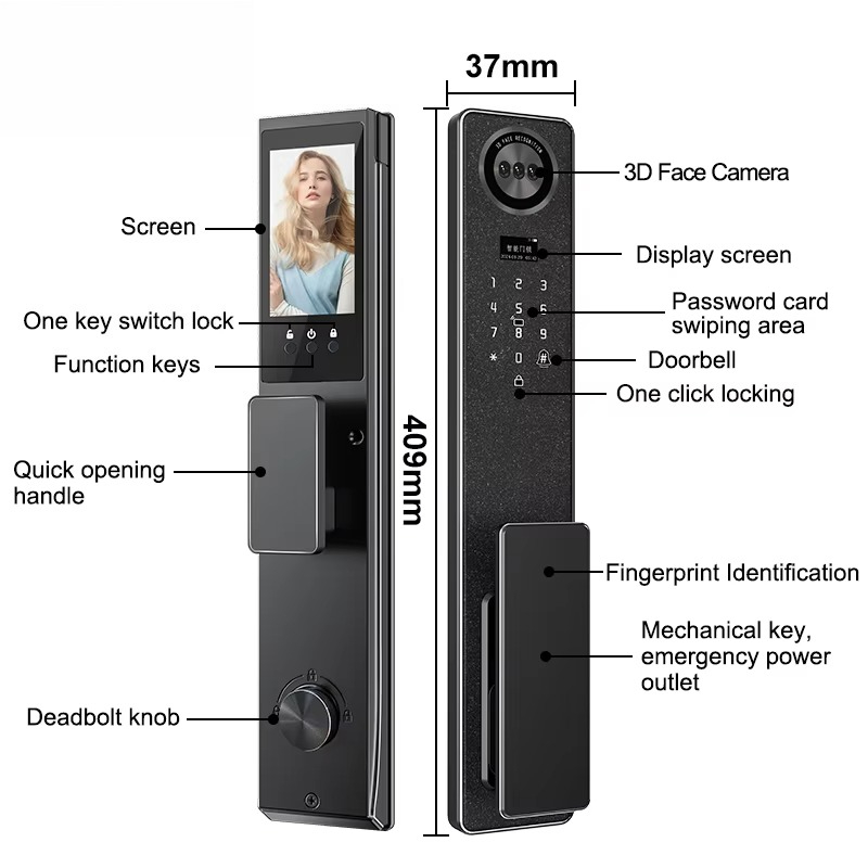 Tuya WiFi Smart Door Lock, Hom - đánh giá và giá Electronics & Gadgets Starting With D