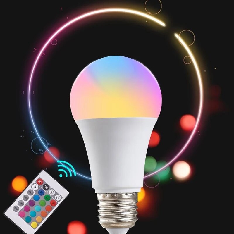 16 Colors RGB Bulb LED Multico - đánh giá và giá Electronics Gadgets For Home