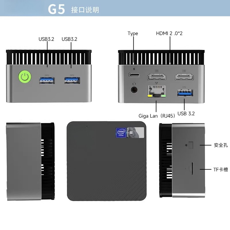 G5 Alder Lake N97 MINI PC Wind - đánh giá và giá Mini Pc Windows