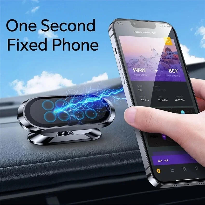 360° Magnetic Car Phone Holder - đánh giá và giá Useful Electronic Gadgets