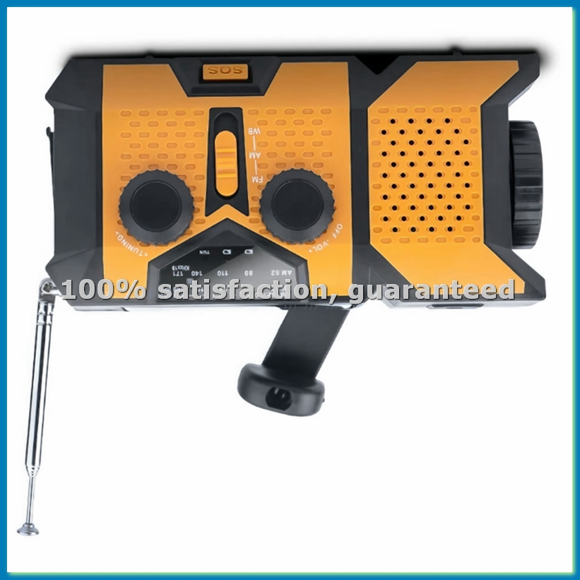 Solar Hand Crank Radio with LE - đánh giá và giá Solar Powered Charger