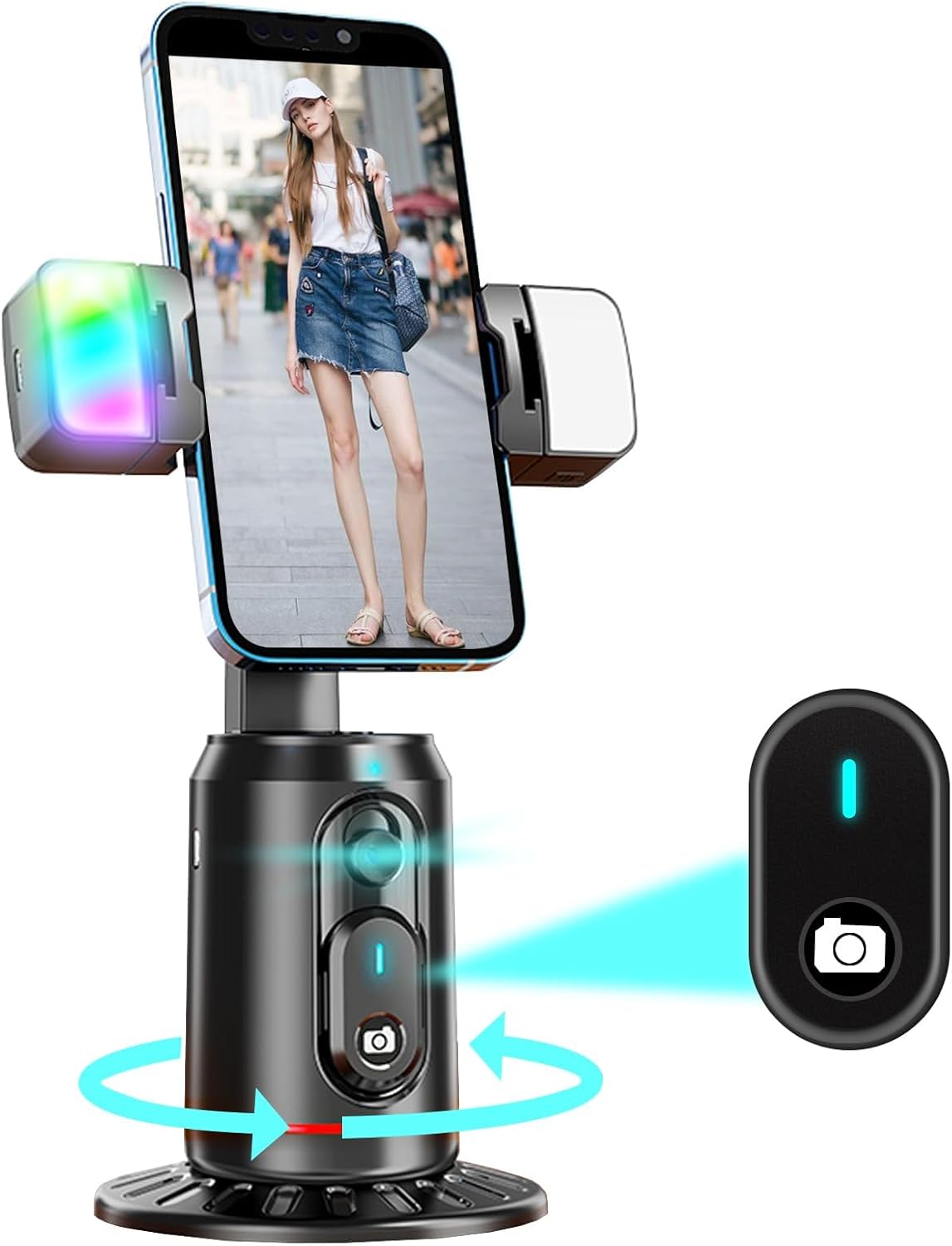 Auto Face Tracking Tripod 360° - đánh giá và giá Auto Tracking Tripod