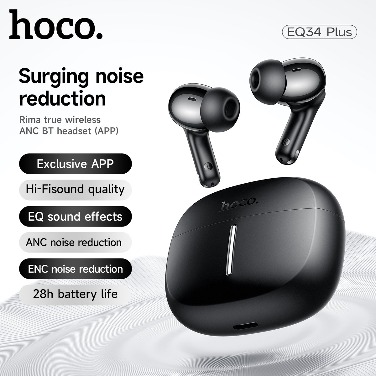 HOCO ANC Acitve Noise Reductio - đánh giá và giá Earbuds Anc Wireless