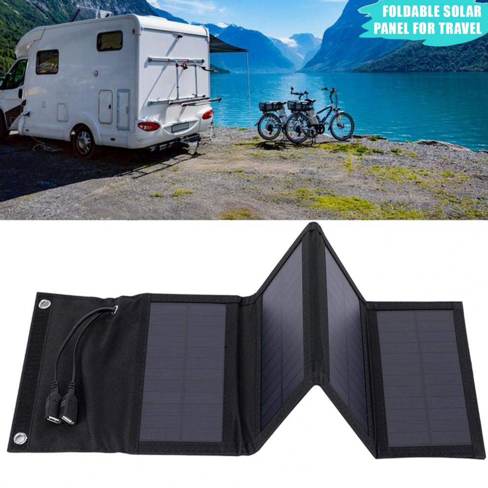 Portable Solar Charger Foldabl - đánh giá và giá Solar Powered Charger