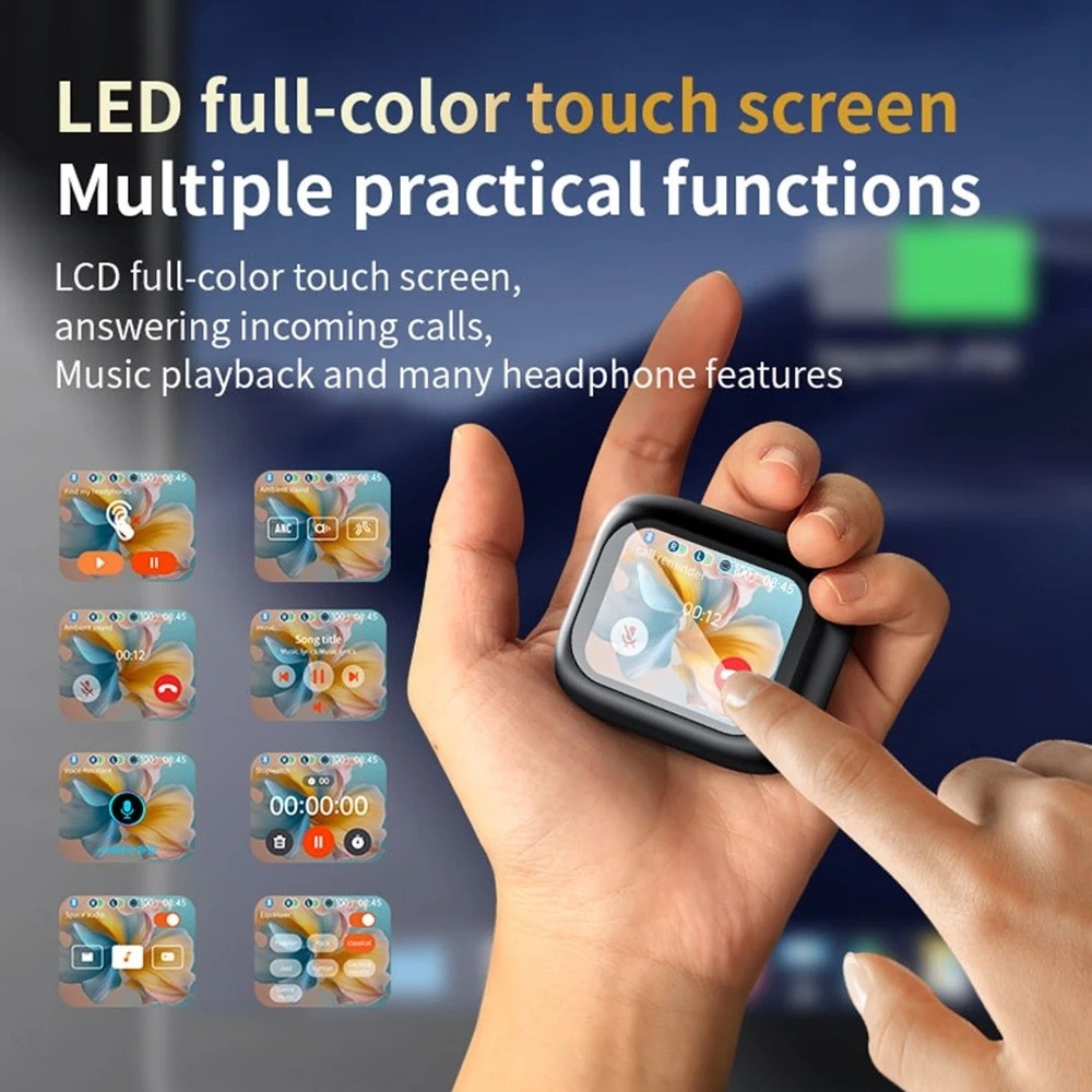 Bluetooth 5.4 Full Touch Scree - đánh giá và giá Earbuds Anc Wireless