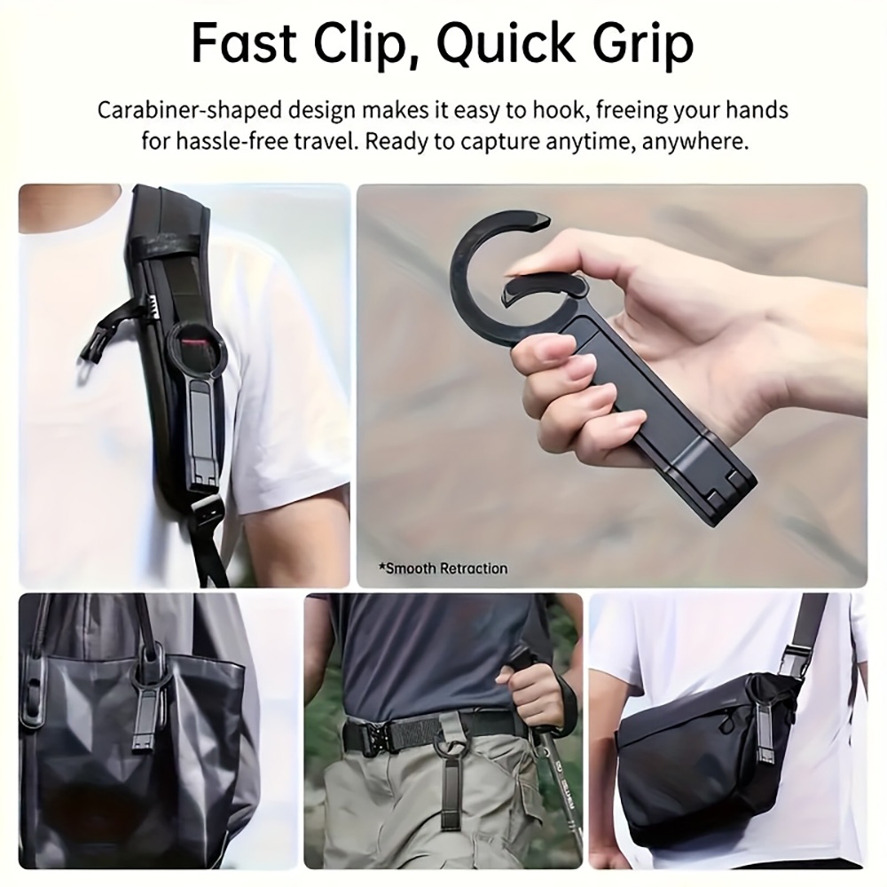 Carabiner Mobile Phone Tripod  - đánh giá và giá Auto Tracking Tripod