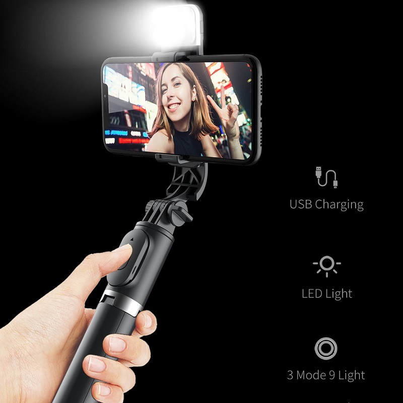 Q02S Bluetooth Wireless Selfie - đánh giá và giá Auto Tracking Tripod