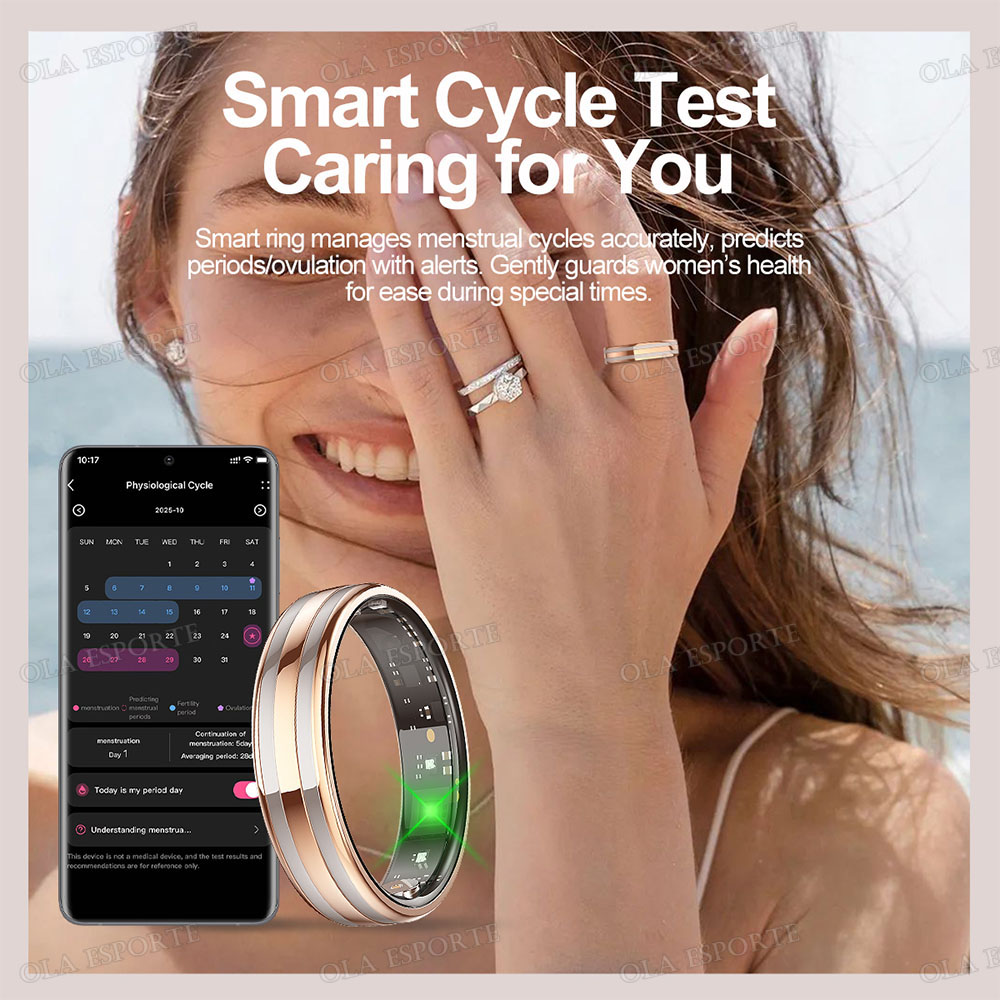 New 6.3mm Thin Smart Ring Heal - đánh giá và giá Smart Ring Health