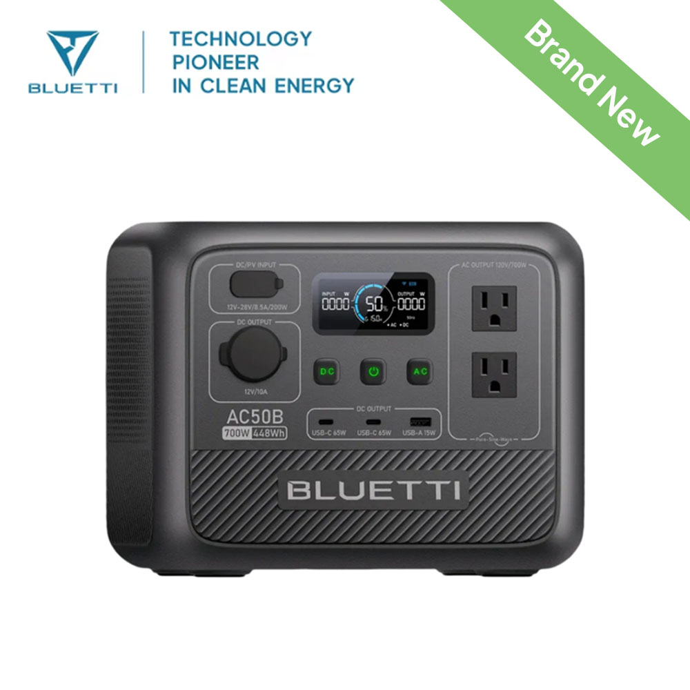 BLUETTI AC50B Portable Power S - đánh giá và giá Solar Powered Charger