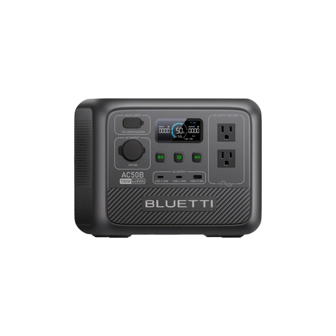 BLUETTI AC50B Portable Power S - đánh giá và giá Solar Powered Charger