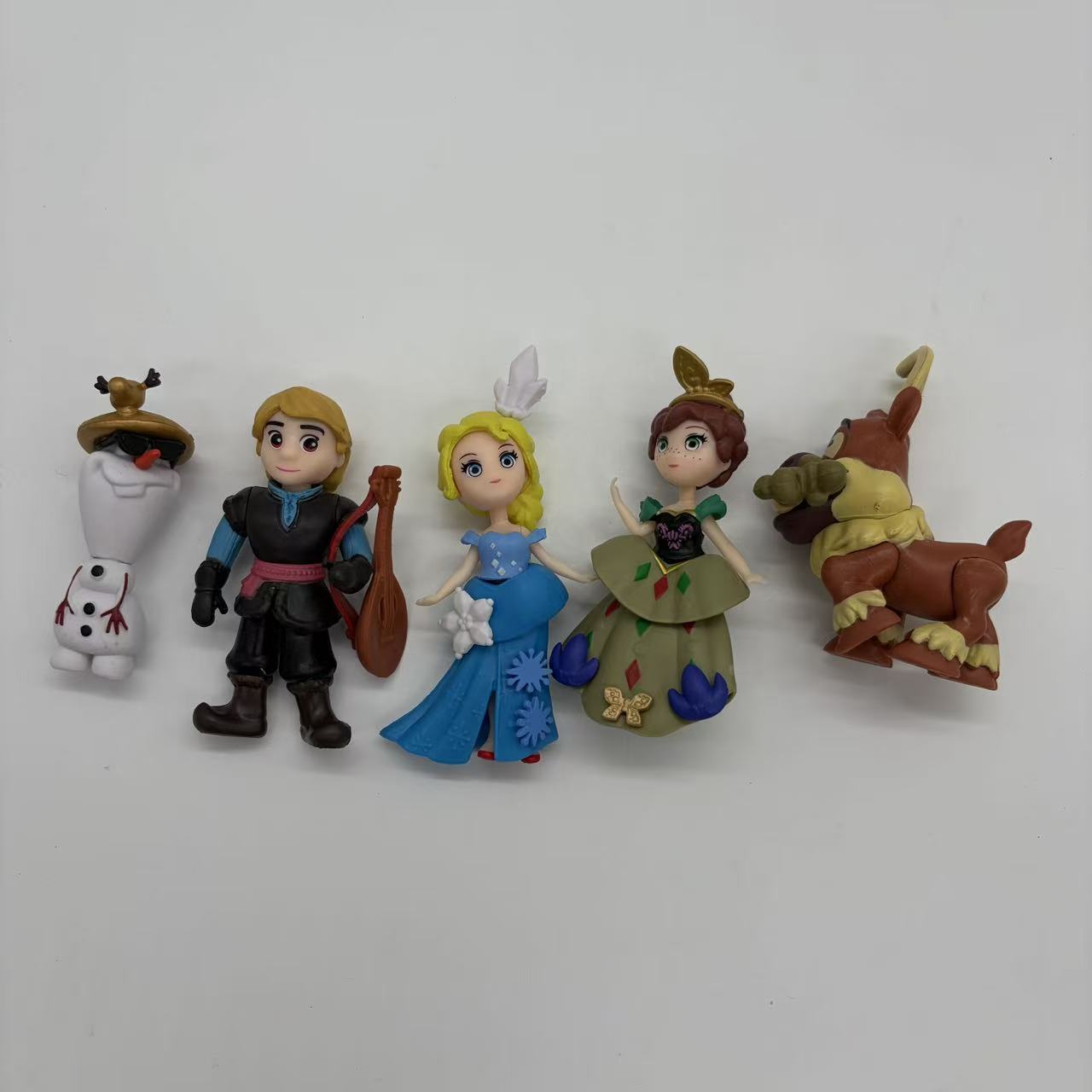 5pcs/set Frozen Cute Assembly  - đánh giá và giá Elsa Gadget
