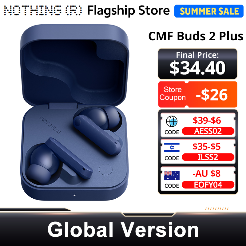 Nothing CMF Buds 2 Plus Global - đánh giá và giá Earbuds Anc Wireless