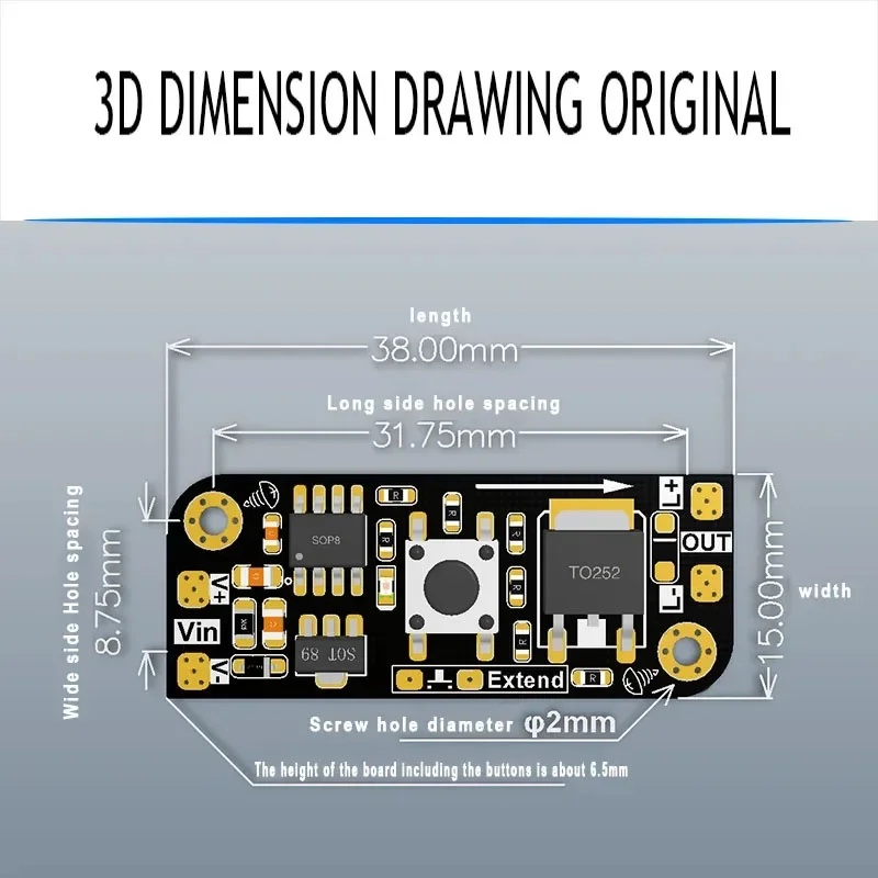 Micro Button Dimming Board Key - đánh giá và giá Electronics & Gadgets Starting With D