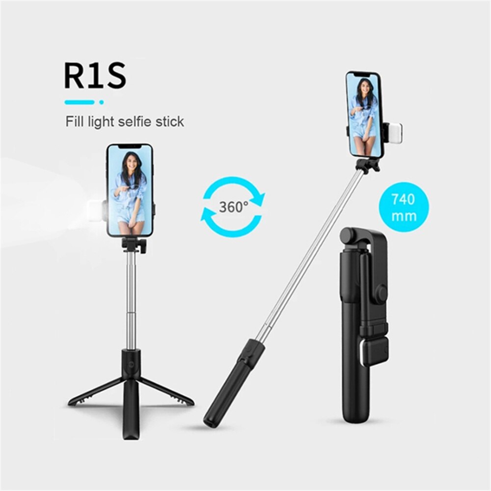 Bluetooth Selfie Stick Retract - đánh giá và giá Auto Tracking Tripod
