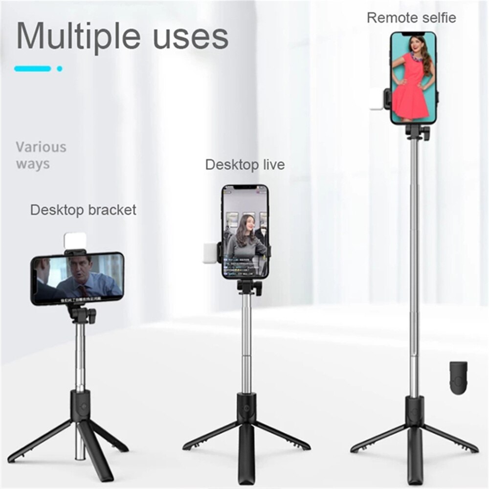 Bluetooth Selfie Stick Retract - đánh giá và giá Auto Tracking Tripod