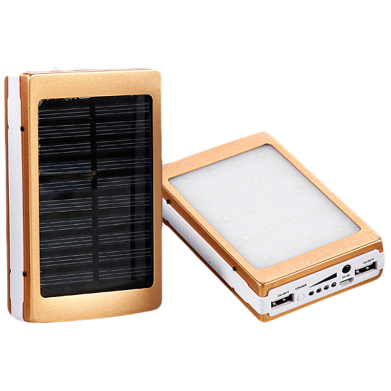 5X18650 Powerbank Di Động Pove - đánh giá và giá Solar Powered Charger