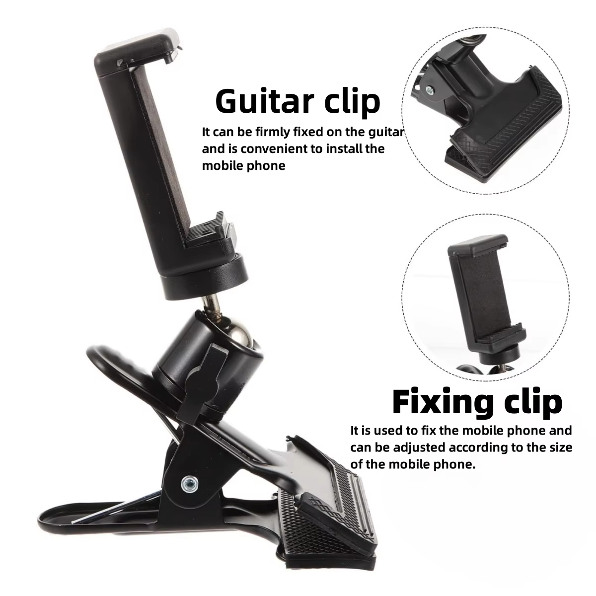 Miwayer Guitar Head Clip Mobil - đánh giá và giá Auto Tracking Tripod