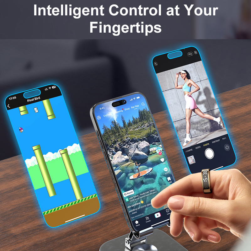 AMZMAX R11C Display Screen Sma - đánh giá và giá Smart Ring Health